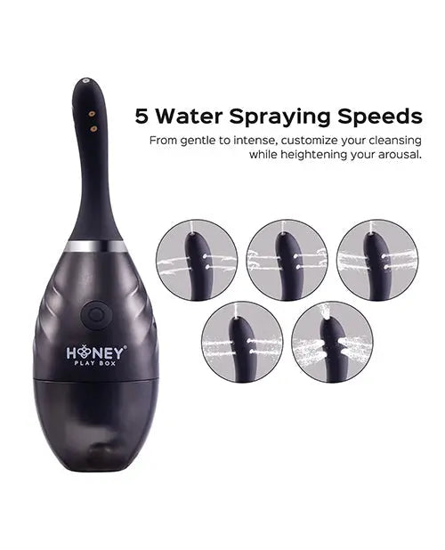 Bulby Auto Spray Anal Douche System - Black Uc Global Trade INChoney Play B
