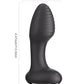 Frenzy Rotating Butt Plug - Black Uc Global Trade INChoney Play B