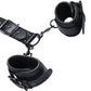Kinky Play Box Locking Harness Collar to Wrist Restraints - Black Uc Global Trade INChoney Play B