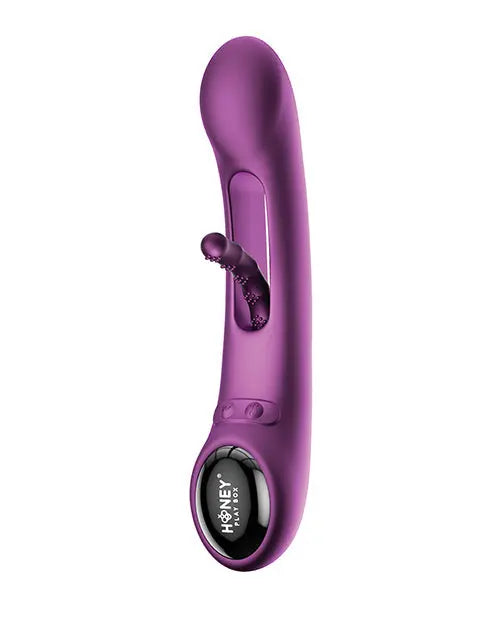 Tempo G Spot Vibrator | Pressure Sensing App-Controlled Vibrator | Flapping Purple Phone Vibrator Uc Global Trade INChoney Play B
