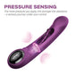 Tempo G Spot Vibrator | Pressure Sensing App-Controlled Vibrator | Flapping Purple Phone Vibrator Uc Global Trade INChoney Play B