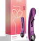 Tempo G Spot Vibrator | Pressure Sensing App-Controlled Vibrator | Flapping Purple Phone Vibrator Uc Global Trade INChoney Play B