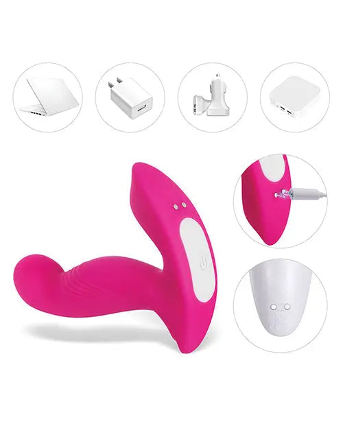 Crave G-Spot Vibrator w/Rotating Head - Pink Uc Global Trade INChoney Play B
