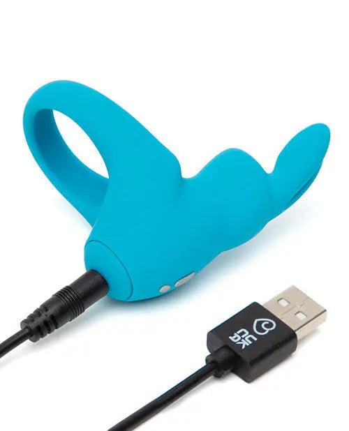 Happy Rabbit Rechargeable Cock Ring - Blue Lovehoney C/o Wow Tech