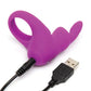 Happy Rabbit Rechargeable Cock Ring - Purple Lovehoney C/o Wow Tech