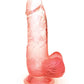 Shades Jelly Realistic Dildo | TPR Gradient 6-Inch Big Dildo | Small Coral Suction Cup Dildo Icon Brands INC