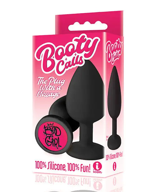 9's Booty Talk Bad Girl Plug - Black Icon Brands INC