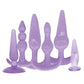 Try-Curious Anal Plug Kit - Purple Icon Brands INC