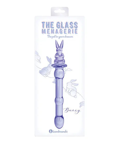 Glass Menagerie Rabbit Dildo | Glass Dildo | Pink Dildo | Realistic Dildo | Best Dildo | Big Dildo Icon Brands INC