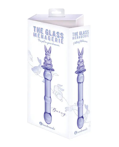 Glass Menagerie Rabbit Dildo | Glass Dildo | Pink Dildo | Realistic Dildo | Best Dildo | Big Dildo Icon Brands INC