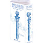Glass Menagerie Big Dildo | Puppy Glass Dildo | Dark Blue Realistic Dildo | Swirl Large Dildo Icon Brands INC