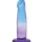 Shades Jelly Realistic Dildo | TPR Gradient 6-Inch Big Dildo | Small Blue-Purple Dildo Icon Brands INC