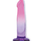 Shades Jelly Realistic Dildo | TPR Gradient 6-Inch Big Dildo | Small Purple-Pink Dildo Icon Brands INC