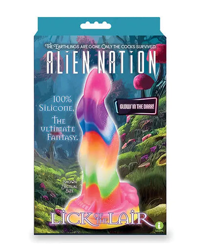 Alien Nation Big Dildo | Lick of the Lair Realistic Dildo | Suction Cup Dildo Icon Brands INC