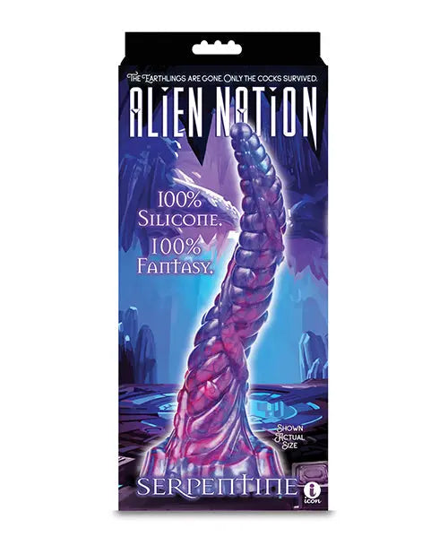 Alien Nation Realistic Dildo | Serpentine Big Dildo | Suction Cup Dildo Icon Brands INC