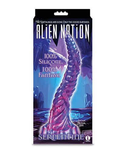 Alien Nation Realistic Dildo | Serpentine Big Dildo | Suction Cup Dildo Icon Brands INC