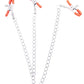 9's Orange is the New Black Triple Your Pleasure Clamps & Chain Icon Brands INC