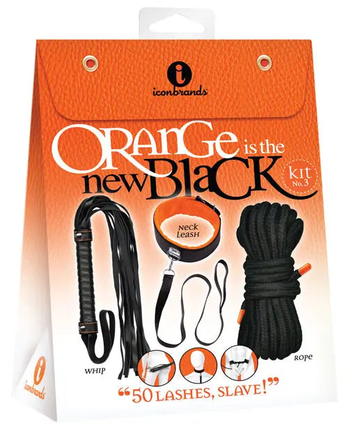 9's Orange is the New Black Kit #3 - 50 Lashes Slave Icon Brands INC