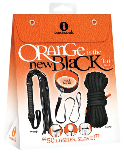 9's Orange is the New Black Kit #3 - 50 Lashes Slave Icon Brands INC