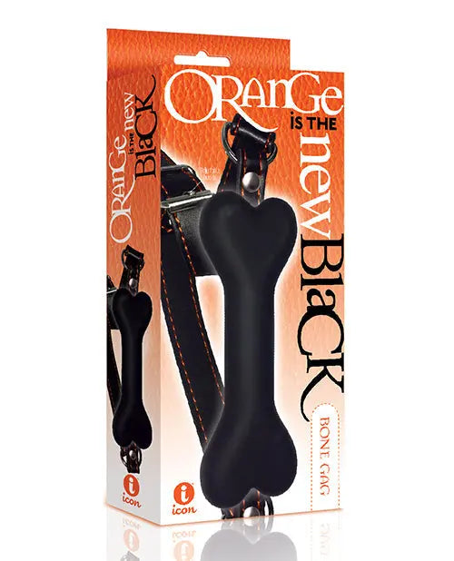 9's Orange is the New Black Silicone Bone Gag Icon Brands INC