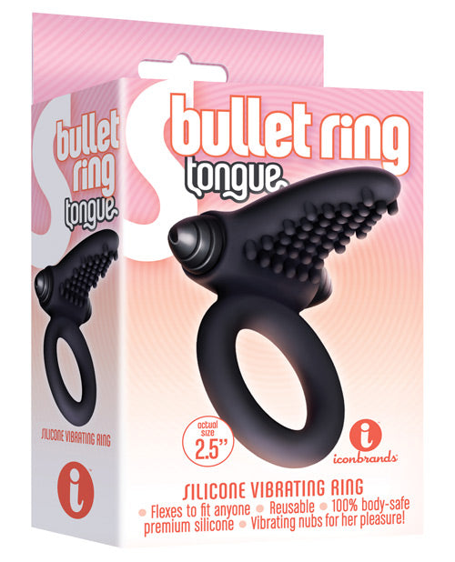 9's S Bullet Ring - Tongue Icon Brands INC