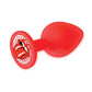 9's Booty Calls Tongue Plug - Red Icon Brands INC