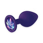 9's Booty Calls Neon Leaf Plug - Purple Icon Brands INC