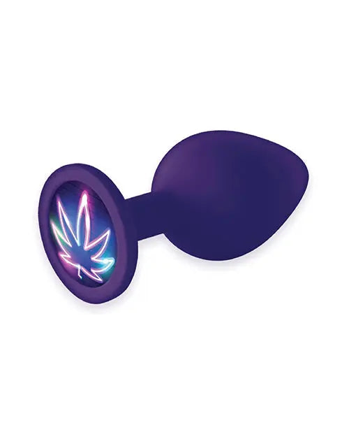 9's Booty Calls Neon Leaf Plug - Purple Icon Brands INC