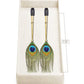 Couture Clips Luxury Nipple Clamps - Peacock Plume Icon Brands INC