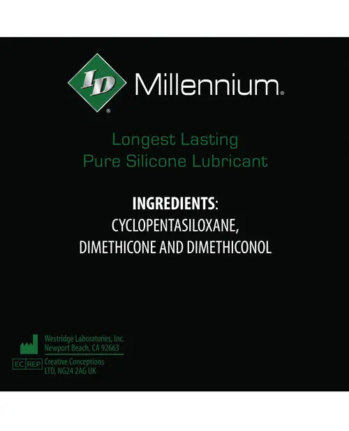 ID Millennium Silicone Lubricant - 17 oz  Pump Bottle Westridge Laboratories