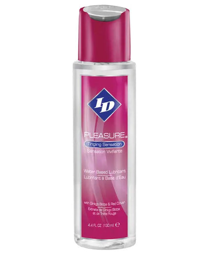 ID Pleasure Water-based Tingling Lubricant - 4.4 oz Bottle Westridge Laboratories
