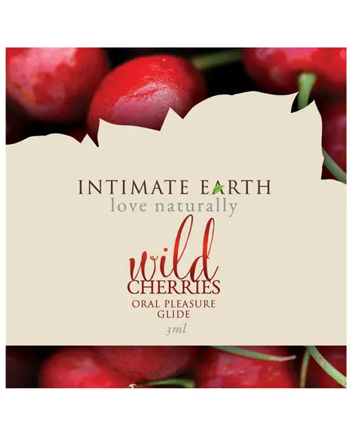 Intimate Earth Lubricant Foil - 3 ml Wild Cherries New Earth Trading LLC
