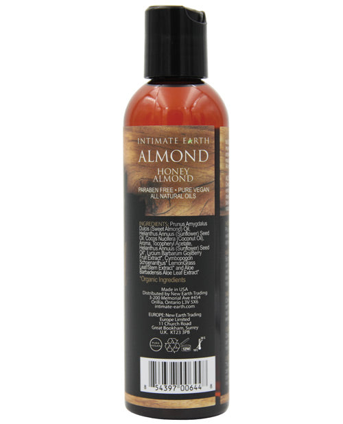Intimate Earth Massage Oil - 120 ml Almond New Earth Trading LLC