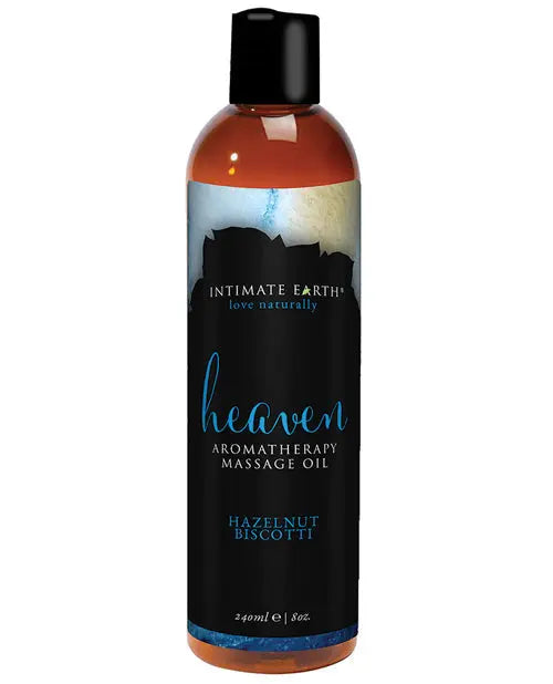 Intimate Earth Heaven Massage Oil - 240 ml Hazelnut Biscotti New Earth Trading LLC