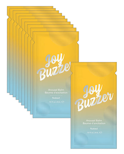 Joy Buzzer Naked Foil - 4 ml Pack of 24 Classic Brands