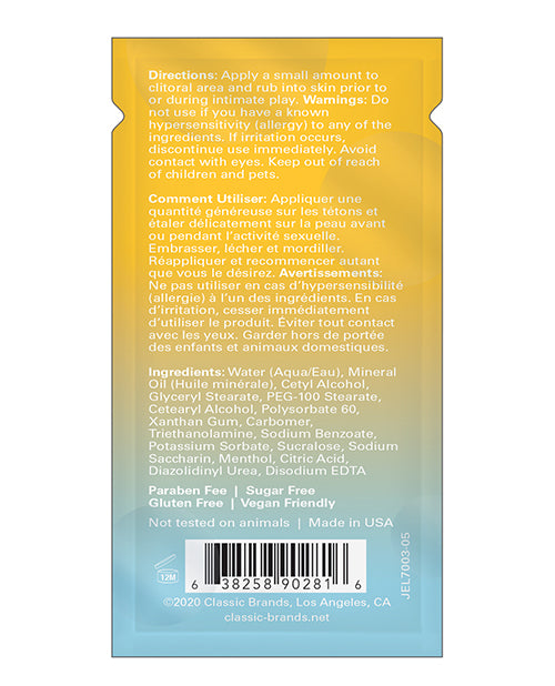 Joy Buzzer Naked Foil - 4 ml Pack of 24 Classic Brands