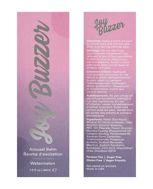 Joy Buzzer - 1.5 oz Watermelon Classic Brands