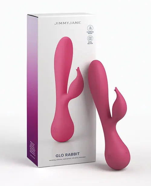JimmyJane G Spot Vibrator | Glo Rabbit Vibrator | Heating Pink Clit Vibrator | Best Vibrator for Women Pipedream Products