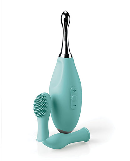 JimmyJane Focus Pro Stimulator - Teal Pipedream Products