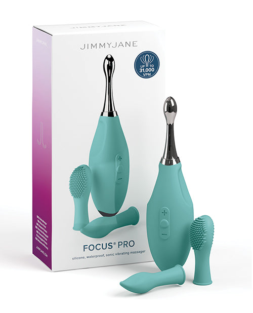 JimmyJane Focus Pro Stimulator - Teal Pipedream Products
