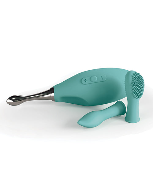 JimmyJane Focus Pro Stimulator - Teal Pipedream Products