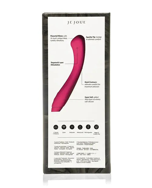 Je Joue Juno G Spot Vibrator - Fuchsia Je Joue