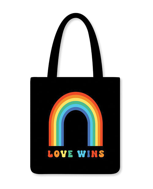 Love Wins Reusable Tote - Multi Color Kush Kards LLC