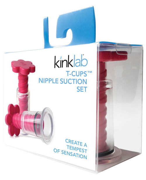 KinkLab T-Cup Nipple Suction Set Kinklab
