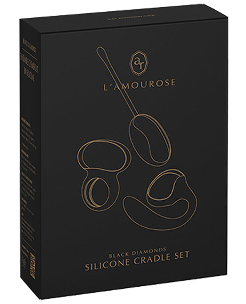 Lamourose Paramour Silicone Cradles - Black Shanghai Diy