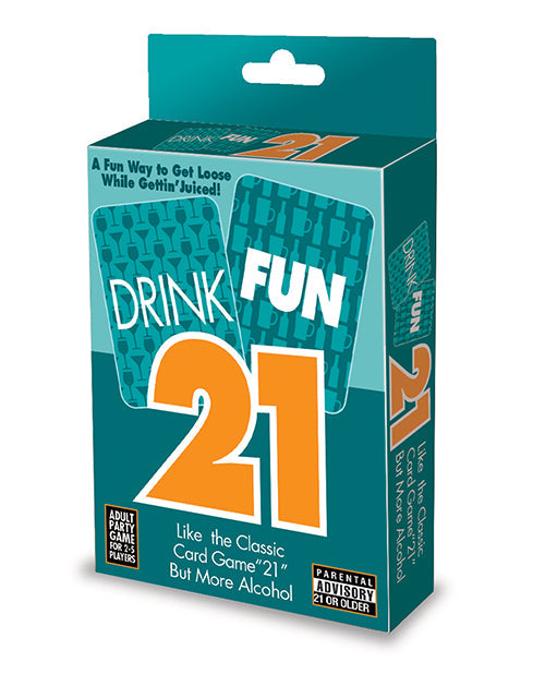 Drink Fun 21 Card Game Little Genie Productions LLC