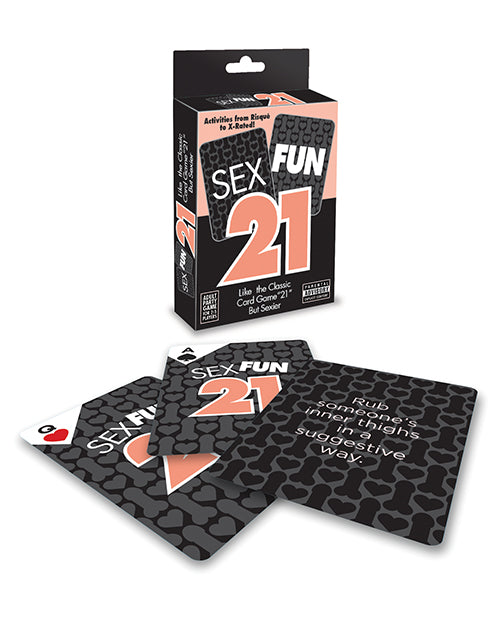 Sex Fun 21 Card Game Little Genie Productions LLC