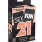 Sex Fun 21 Card Game Little Genie Productions LLC