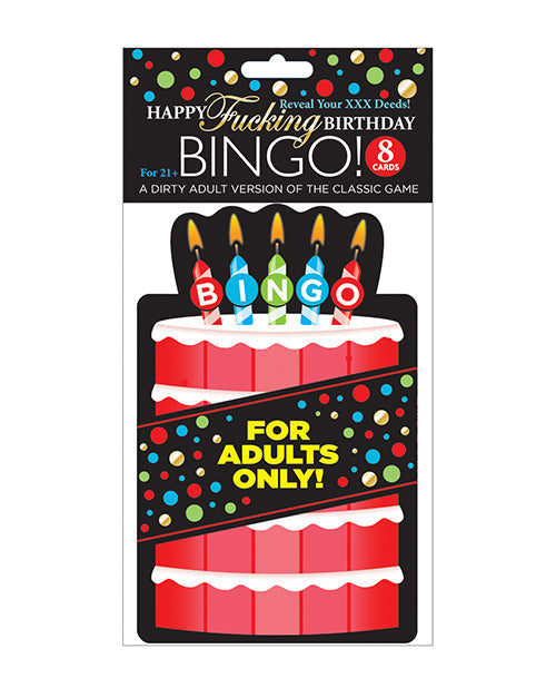 Happy Fucking Birthday Bingo Game Little Genie Productions LLC