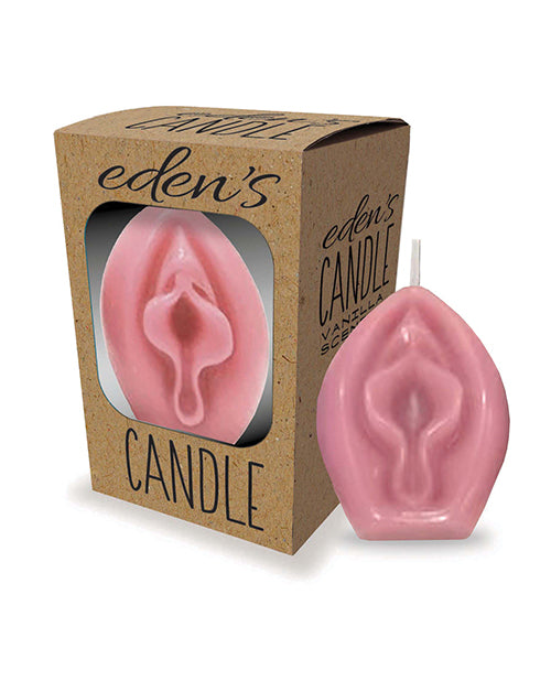 Eden's Vagina Candle - Rose - Vanilla Little Genie Productions LLC
